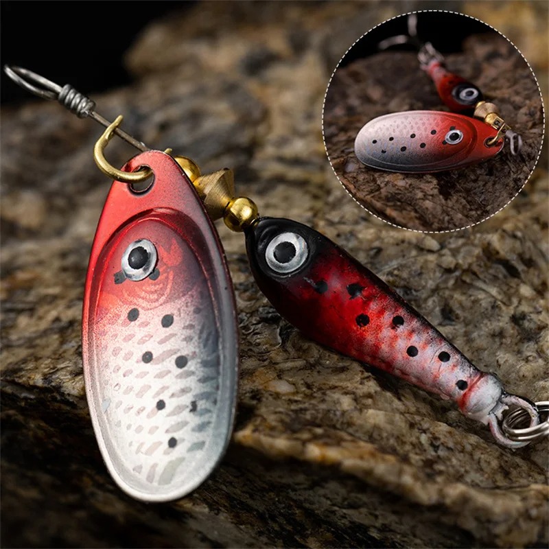 Fishing Spinner Lure Metal Rot - Fishing Lure Blade Bait review and price