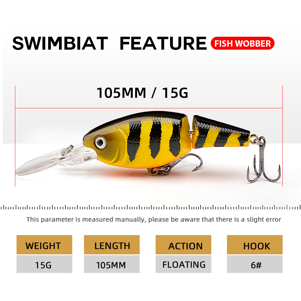 Agoie Deep Diving Crankbaits J - Fishing Lure Popper review and price