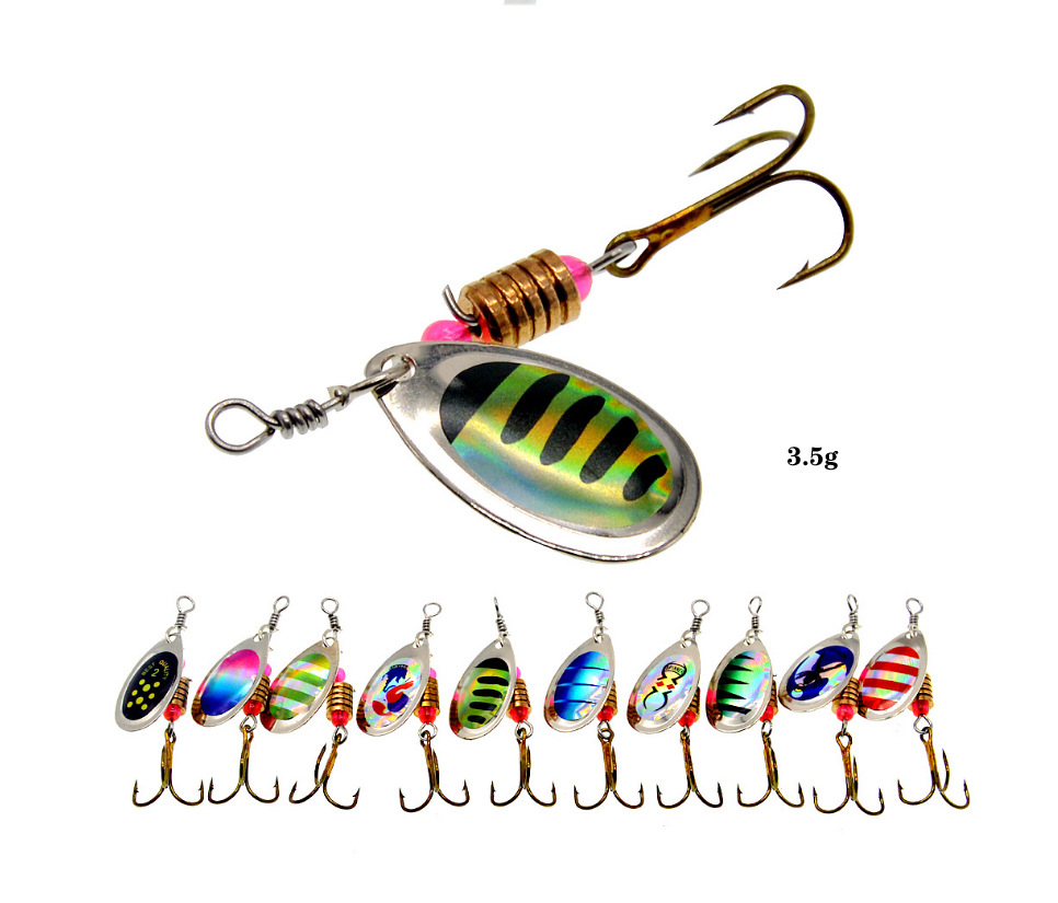Newest Metal Spoon Spinner Fis - Fishing Lure Soft Plastic review and price