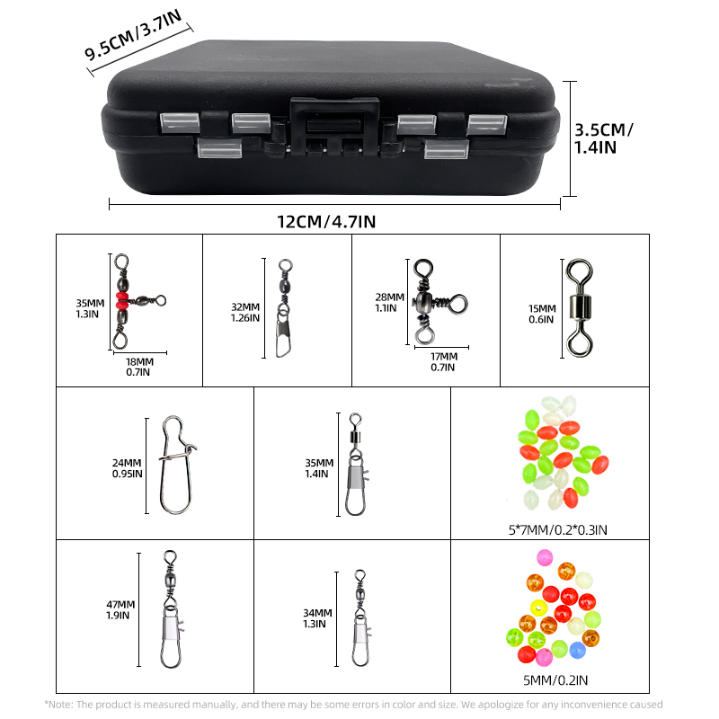 ShareShark 140Pcs fishing acce - Fishing Lure Kit review and price