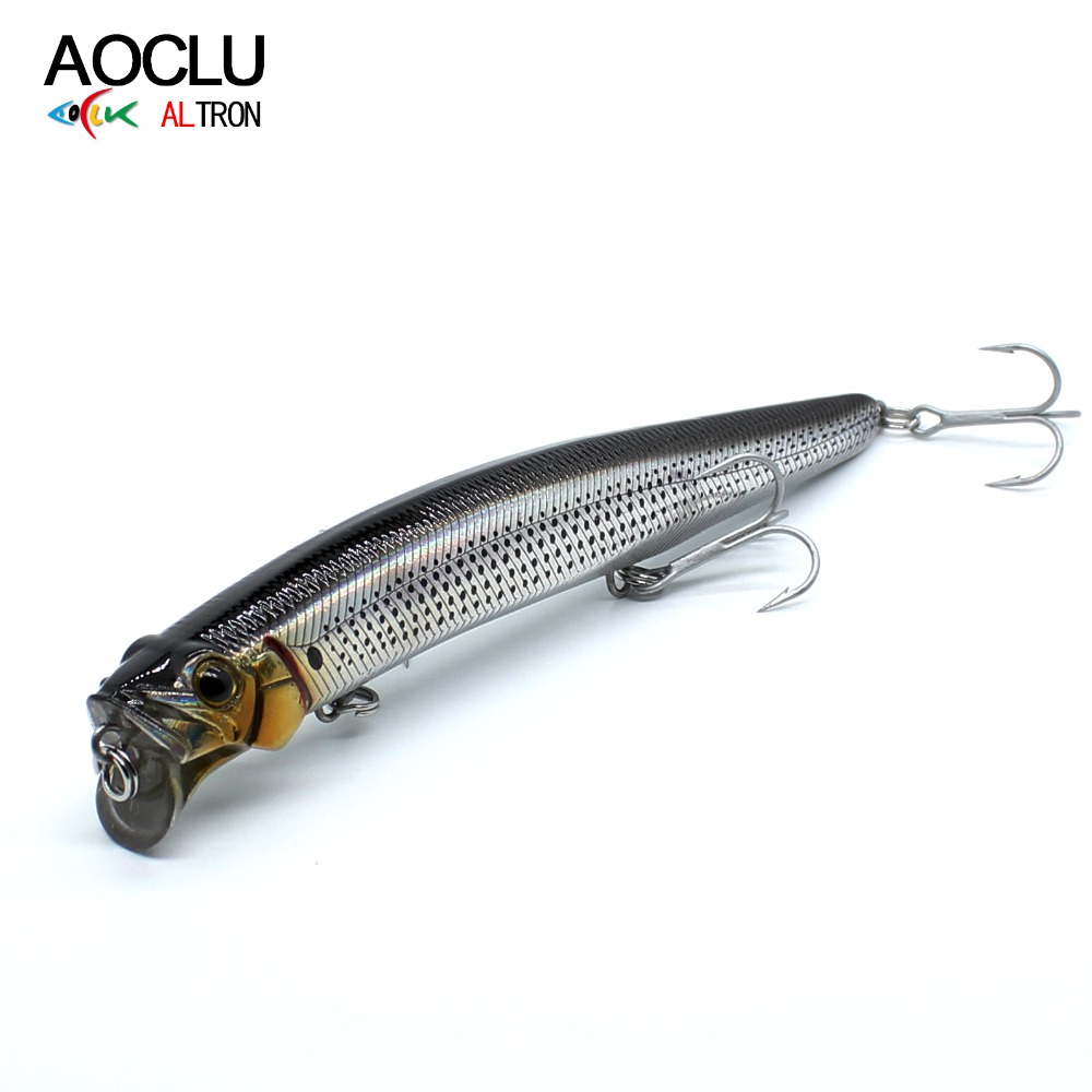 AOCLU Jerkbait Floating Wobble - Fishing Lure Popper review and price
