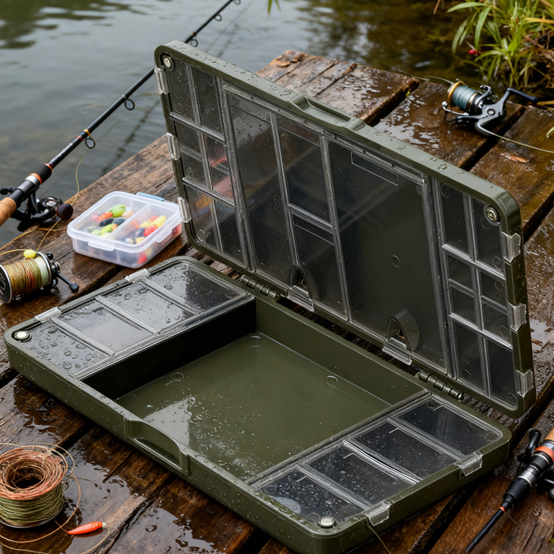 Large Capacity Hard PVC Tackle - Fishing Lure Making Kit review and price