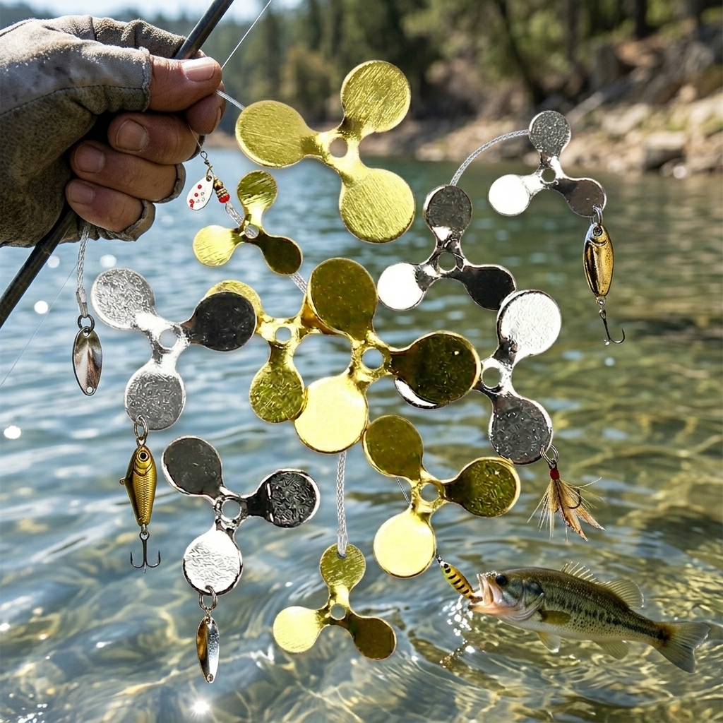 200Pcs 3-Blade Propeller Fishi - Fishing Lure Blade Bait review and price