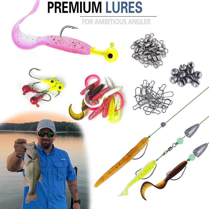 New 120PCS Fishing Lure Set So - Fishing Lure Jig review and price