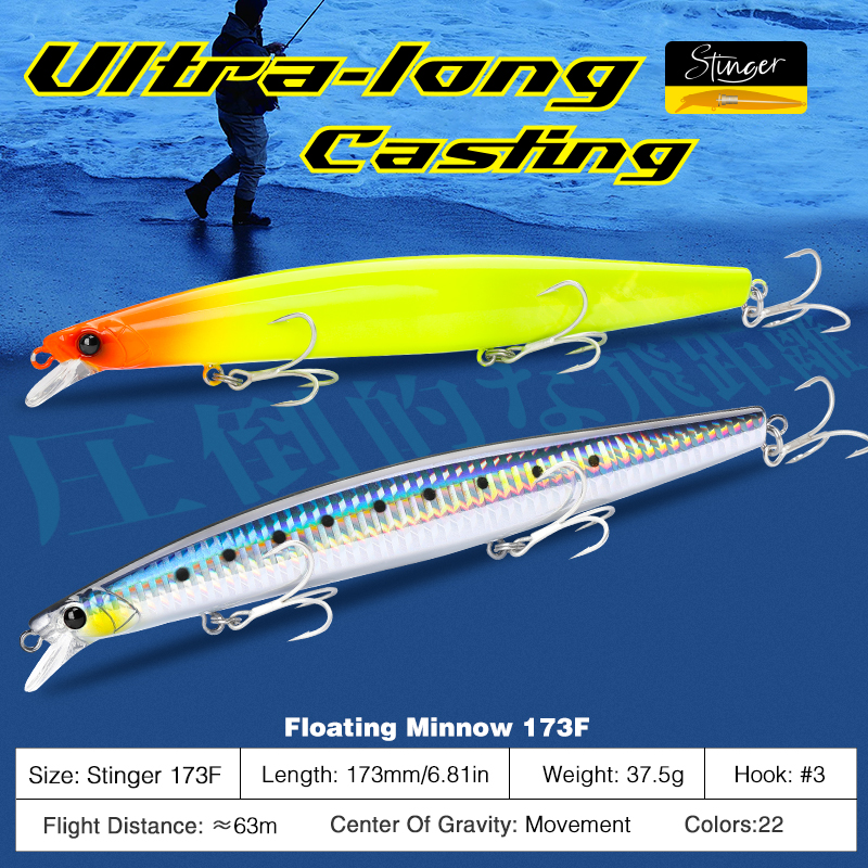 TSURINOYA Shore Fishing STINGE - Fishing Lure Popper review and price