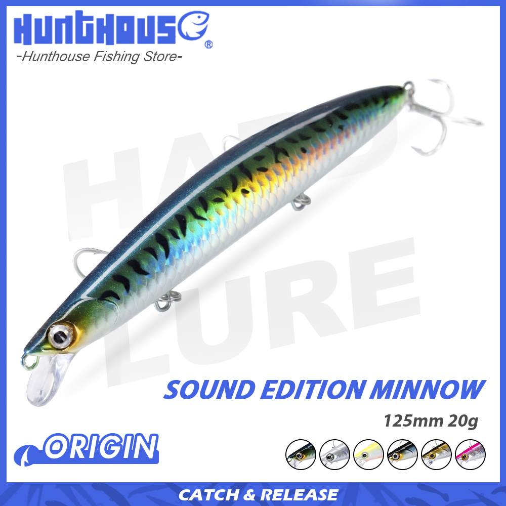 Hunthouse Sound Edition Minnow - Fishing Lure Jerkbait review and price