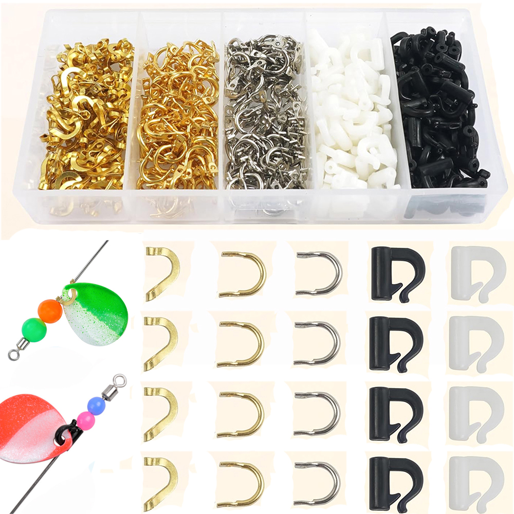300Pcs Fishing Spinner Clevis  - Fishing Lure Spinner review and price