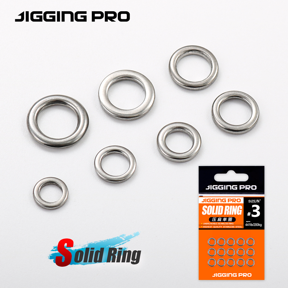 JIGGING PRO Fishing Solid Ring - Fishing Lure Jig review and price