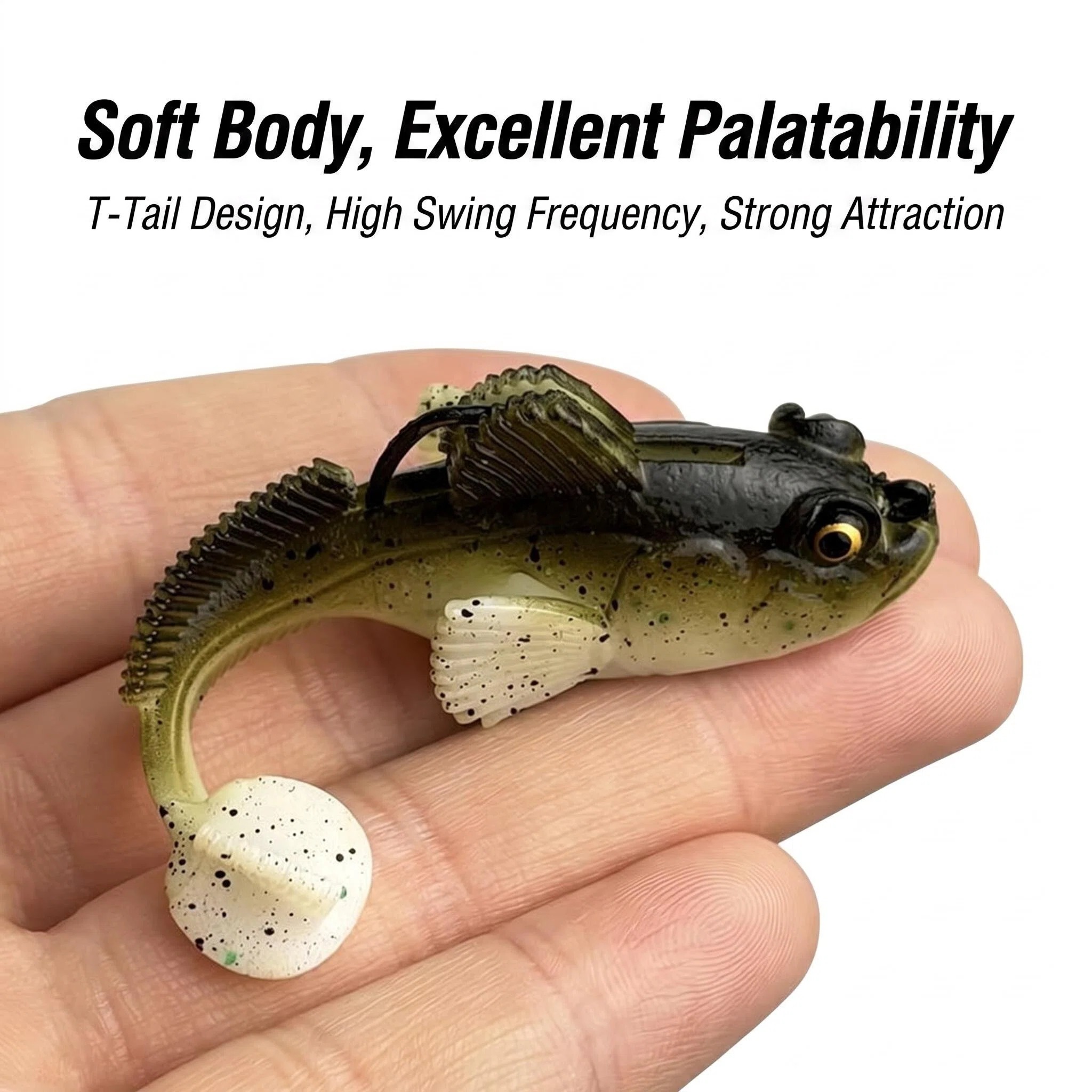 1pcs 10g13g18g Goby Lure Jig W - Fishing Lure Swimbait review and price