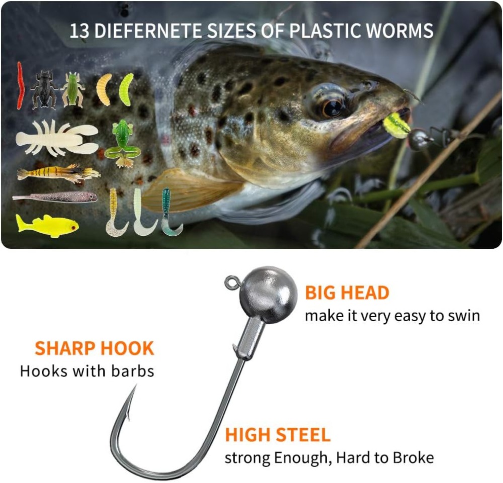78Pcs Fishing Lures Kit for Ba - Fishing Lure Spoon review and price